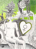 "for the love of opulence" taurus sticker